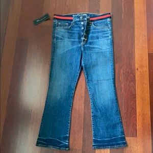 Veronica Bears cropped denim